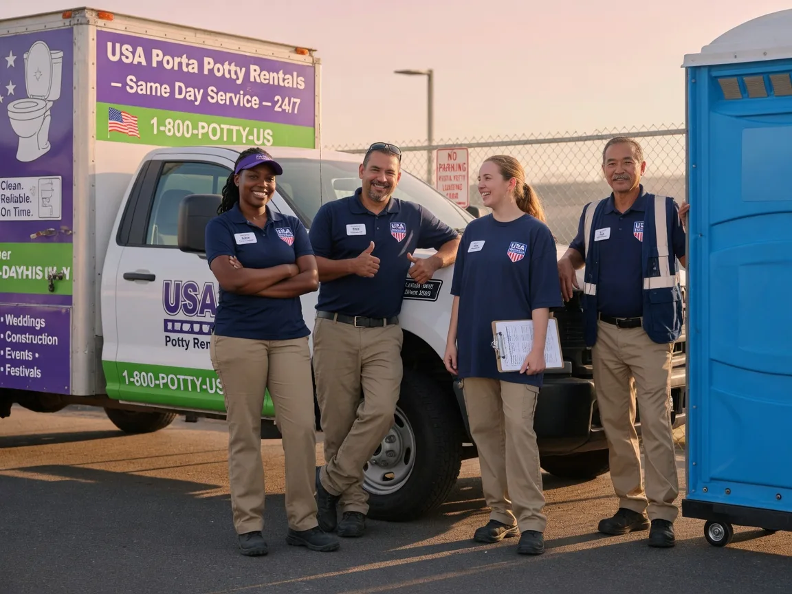 Porta Potty Rental company in Sorento, IL